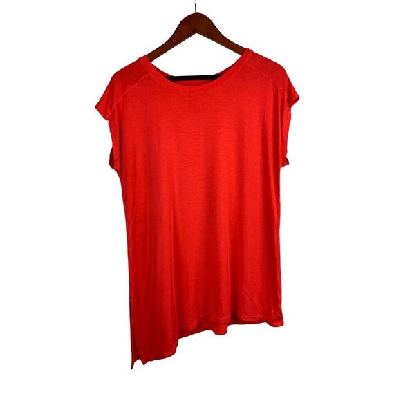 Cuddl Duds Red Modal/Spandex Softwear With Stretch Top M - Picture 2 of 3